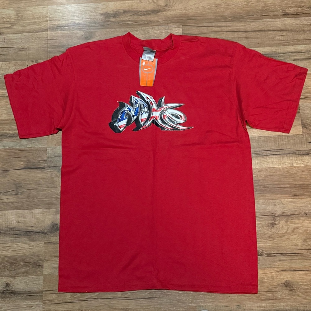 90s Nike USA Spell Out Short Sleeve